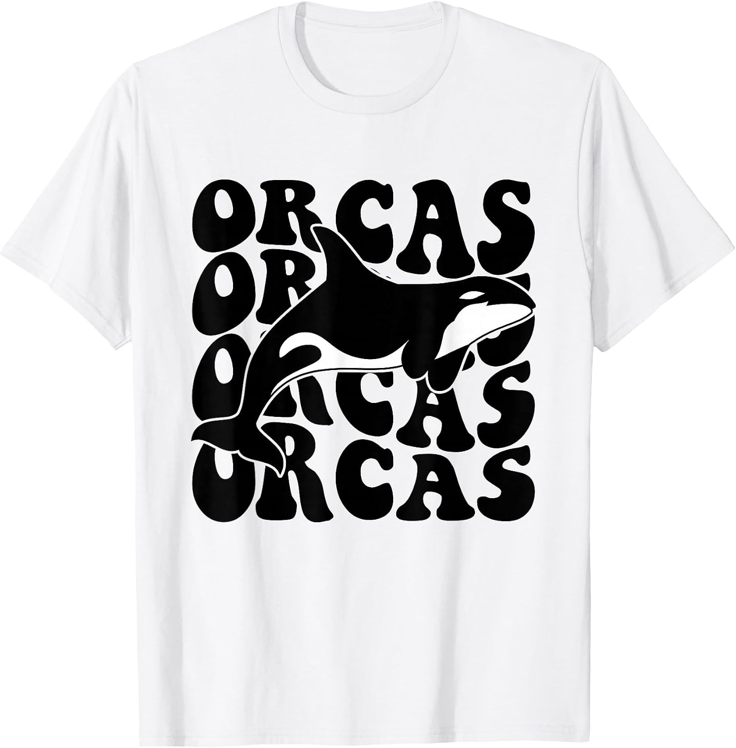 Orca Whale Retro Apparel