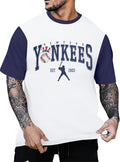 Baseball Shirts Men Game Day Baseball Fan Shirt Vintage Sports Team Graphic tees Casual Crewneck Short Sleeve Tops