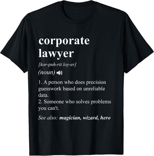 Funny Corporate Lawyer Definition