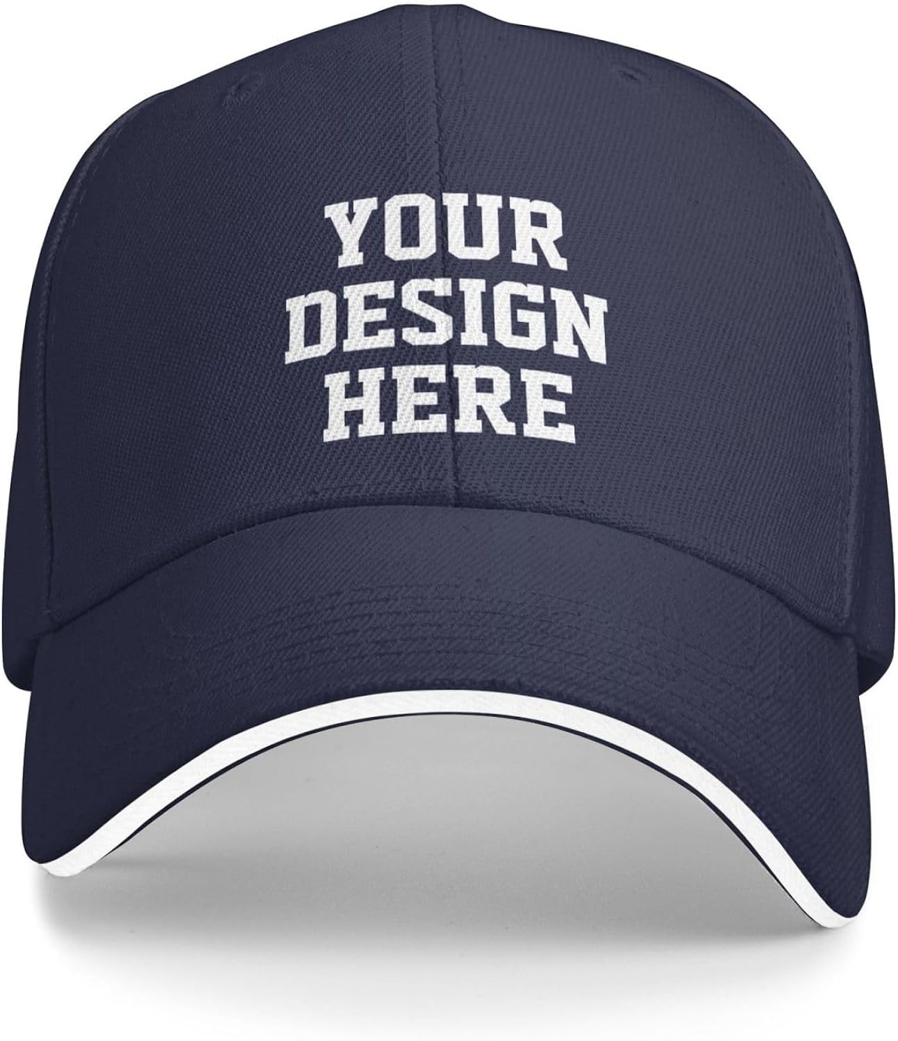 Custom Hat Your Design Here, Custom Hat Design Your Own Classic Mens Womens Trucker Hat