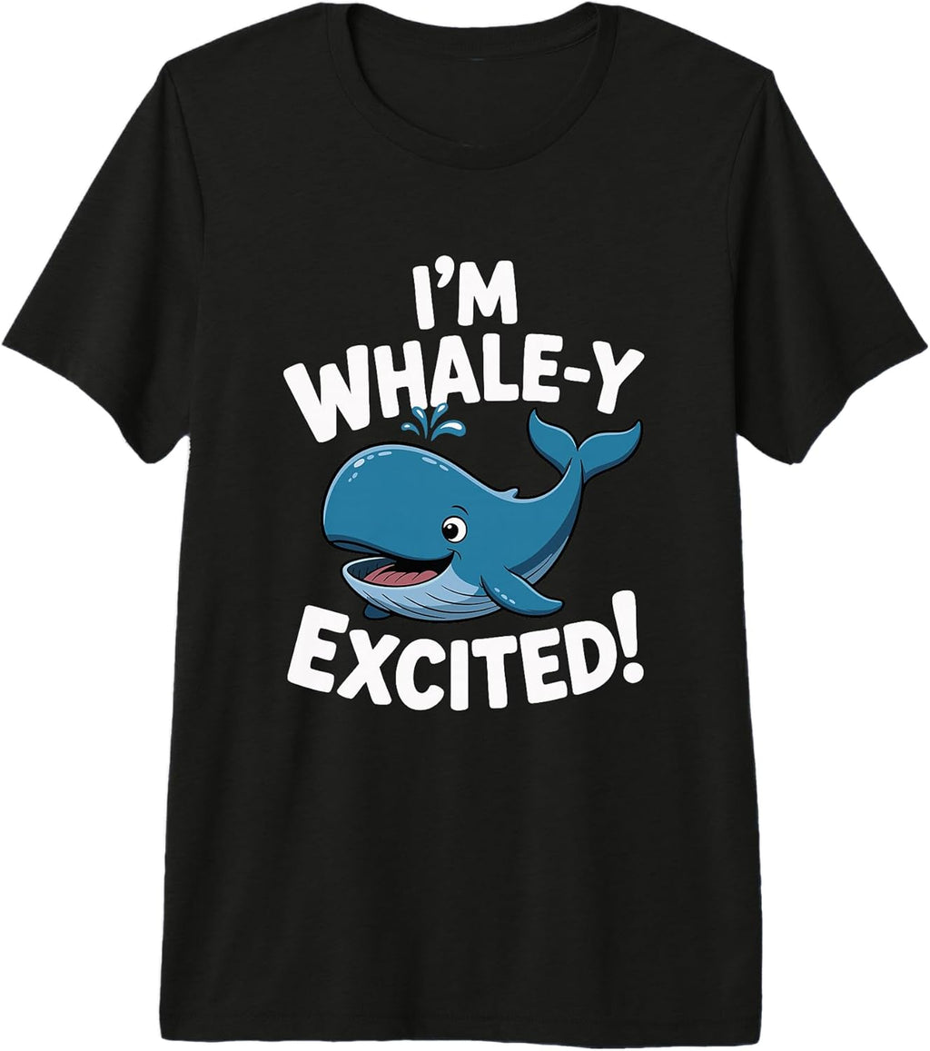 Whaley Excited Pun Sea Fan Marine Humor