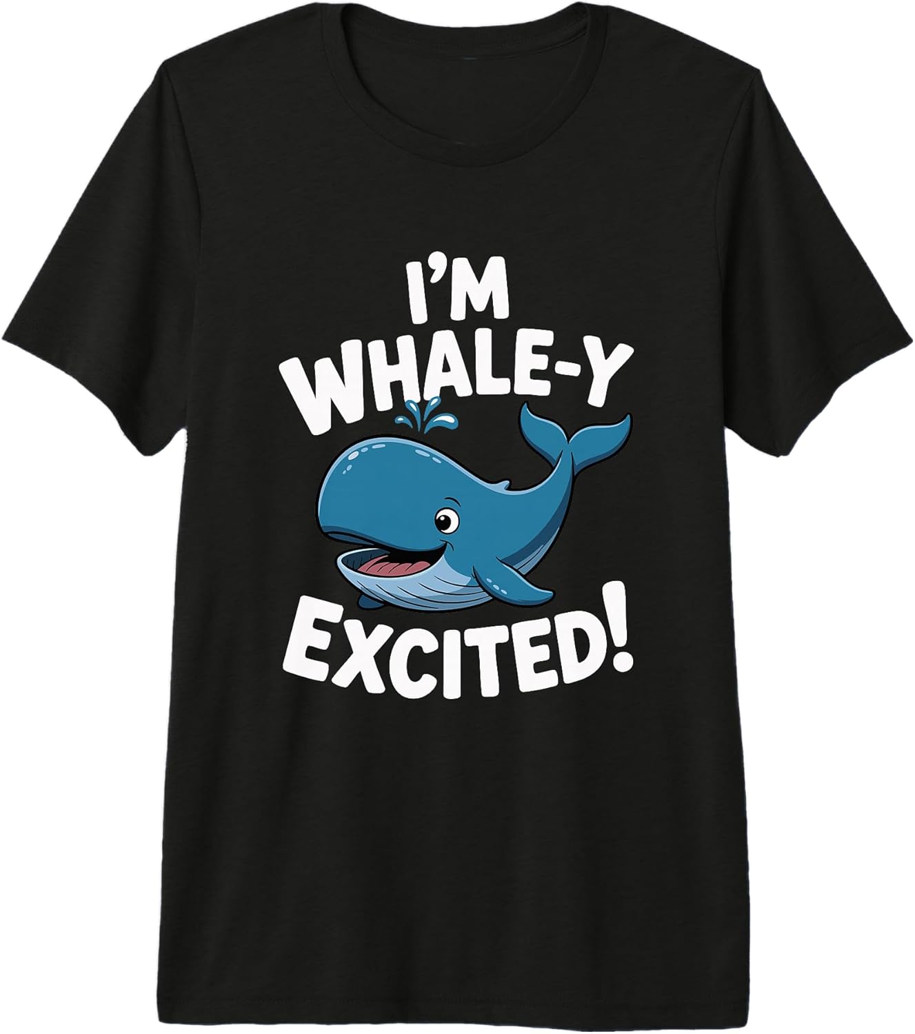 Whaley Excited Pun Sea Fan Marine Humor