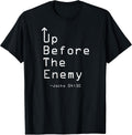 Up Before The Enemy - Jocko 04:30 T-Shirt
