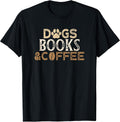 Dogs Books & Coffee Funny Ideas