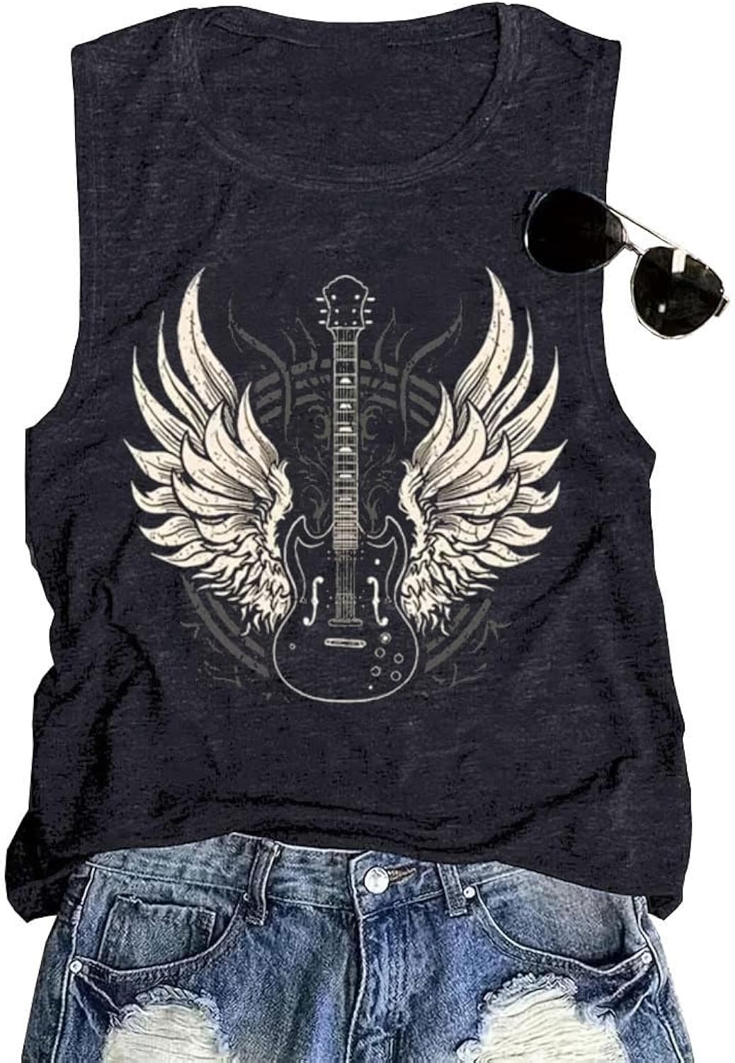 Womens Tank Tops Boho Casual Summer Tops Crew Neck Sleeveless Beach Graphic Shirts Muscle Workout Tunic Tops