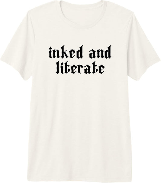 Tattoo & Bookish Book Lovers & Emo Librarians Tops