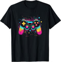 Retro Game Controller Gaming Video Game 80s Look for Boys T-Shirt