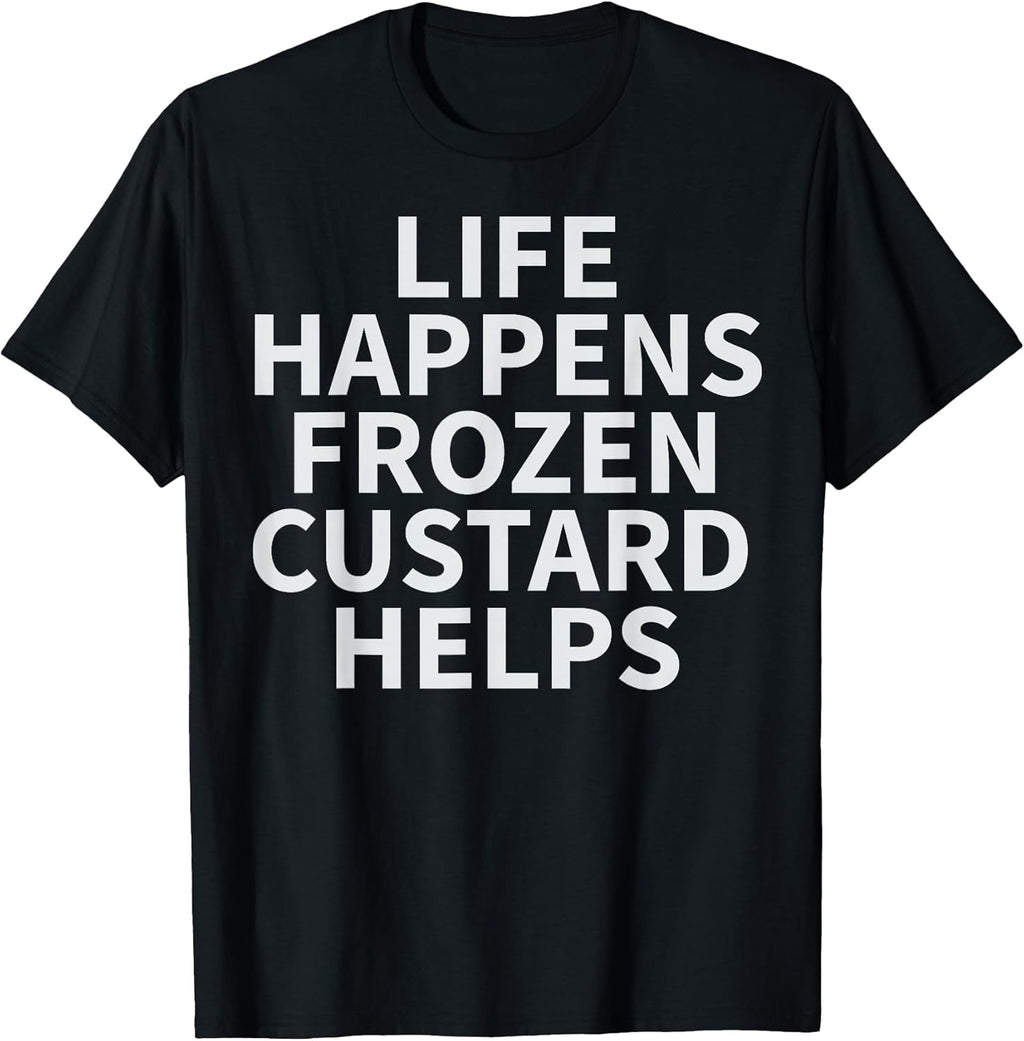 Cool Frozen Custard Humor Quote Merch