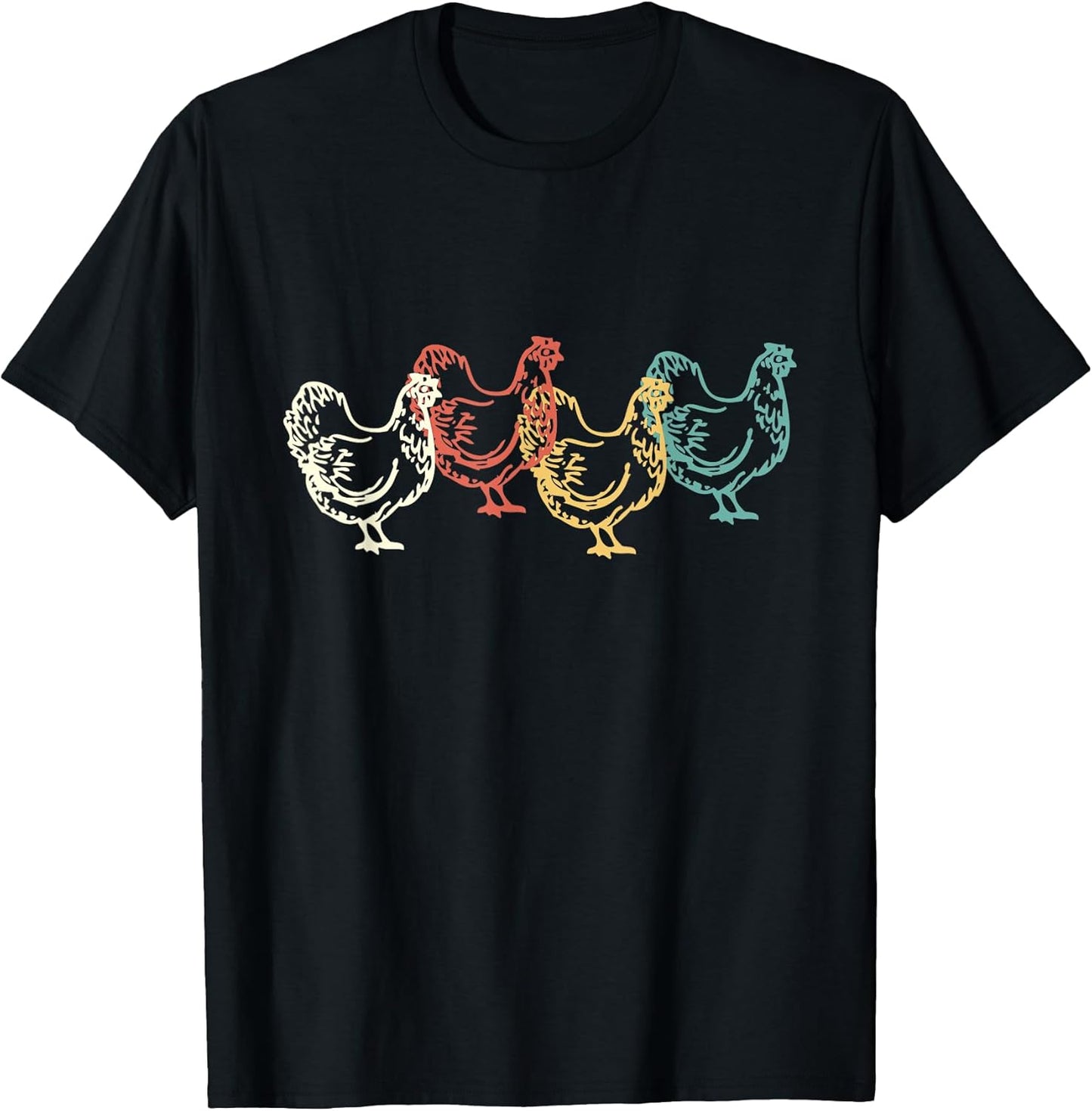 Chicken Tee Vintage Chickens T-shirts
