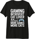 Cat Gaming Introvert Less People More Games