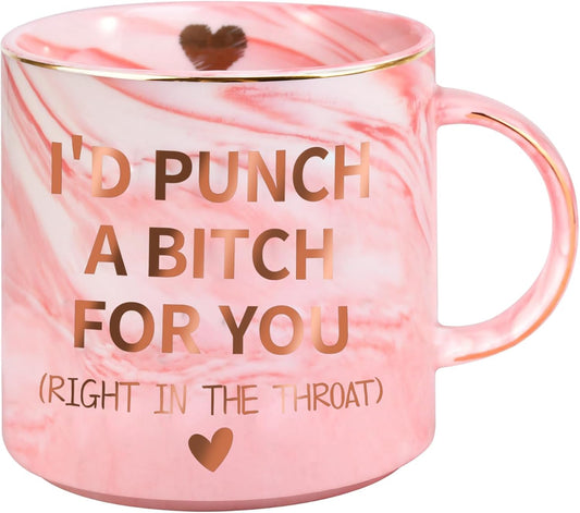 Ulrhpc Mothers Day Mom Gifts for Mom Wife from Daughter Son, Birthday Gifts for Women Her Girlfriend Sisters Friends, 12 OZ Funny Coffee Mug, Valentines Galentines Day Christmas Stocking Stuffers