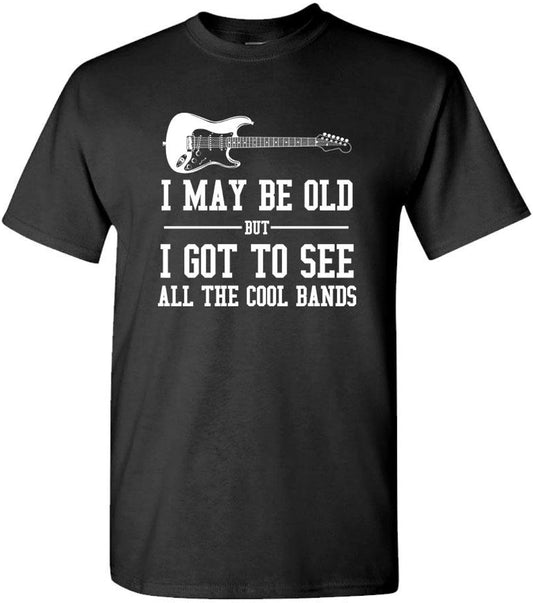 Vintage Concert Rock Music T-Shirt Funny Retro 70s 80s Bands Graphic Tee Gift for Men Women