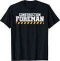 Construction Foreman Safety T-Shirts for Crew Workers T-Shirt
