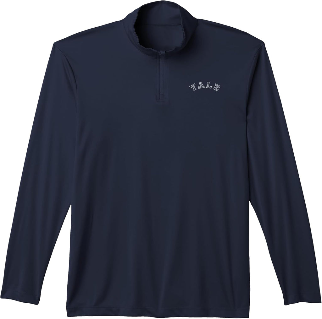 Yale Bulldogs | Official University NCAA Merch | YALE001 Performance Quarter-Zip Top