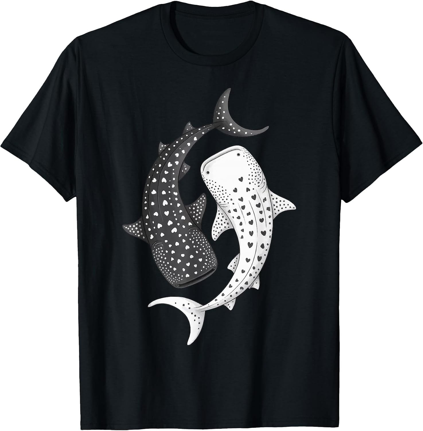 Shark Whale Shark Ocean Scuba Diving Yin Yang