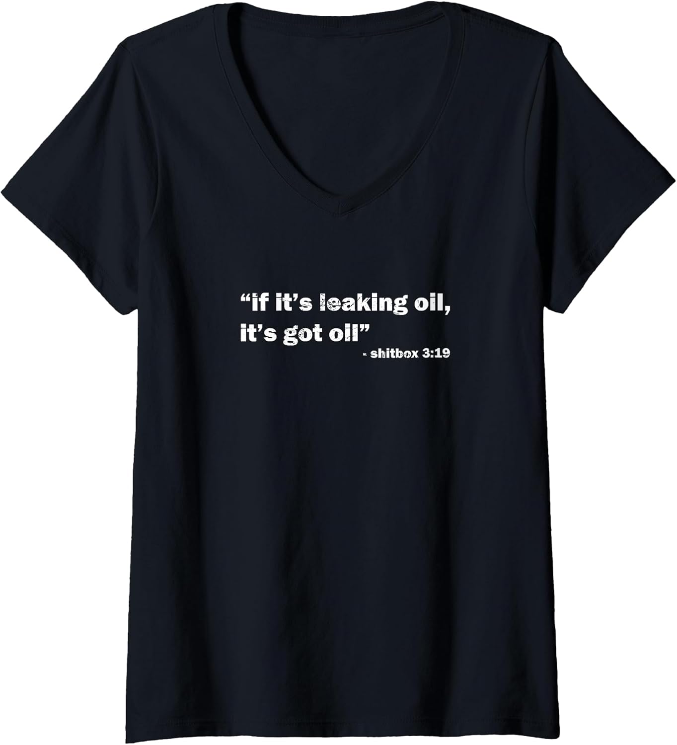 Mechanic Leaking Oil Humor design