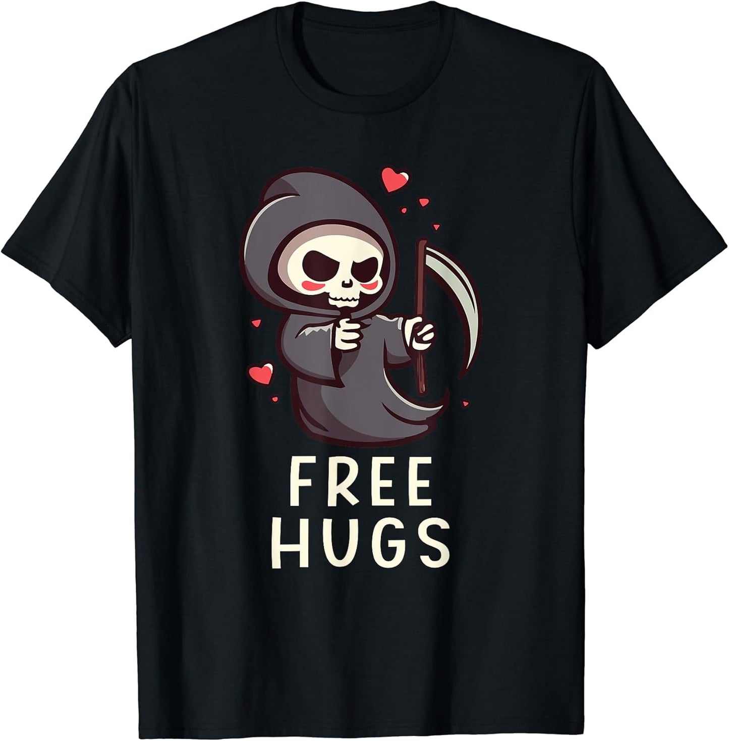Funny Grim Reaper Free Hugs Gifts
