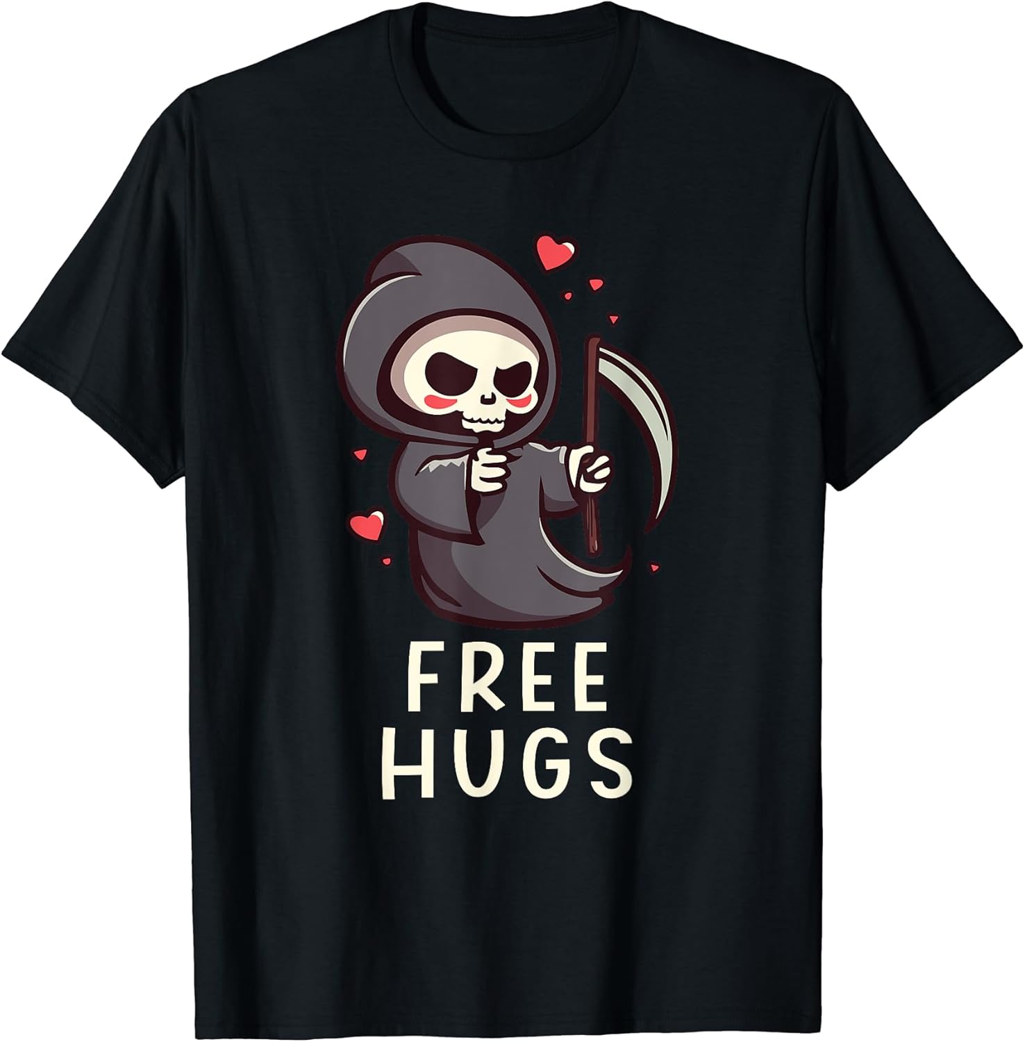 Funny Grim Reaper Free Hugs Gifts
