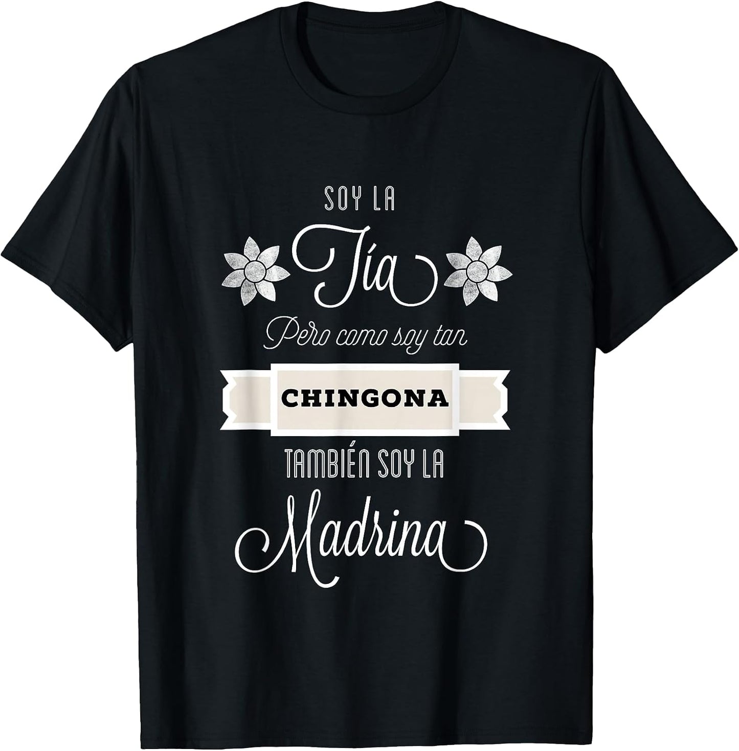 Fun Latina Tia Madrina Shirts