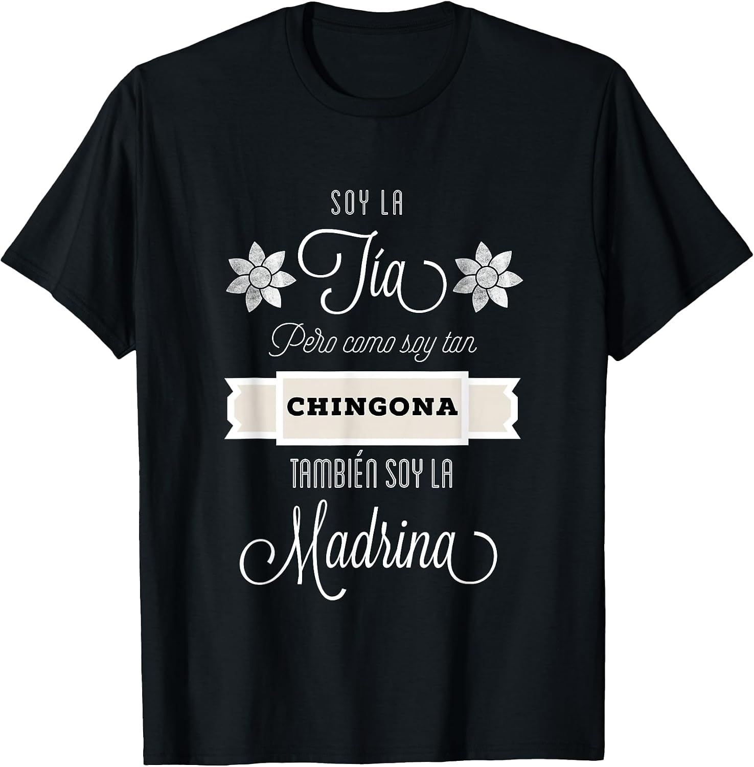 Fun Latina Tia Madrina Shirts