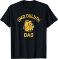 Minnesota Duluth UMD Bulldogs Arched Dad T-Shirt