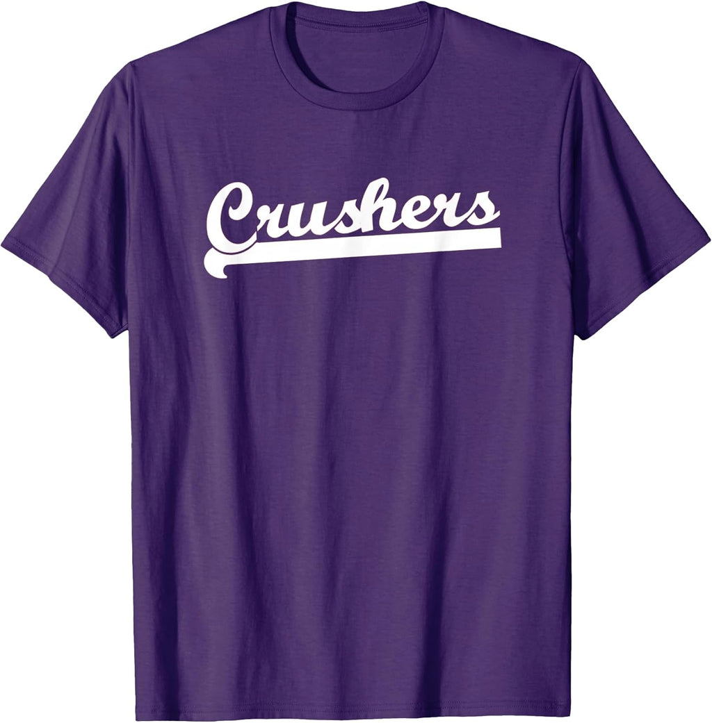 Go Crushers Team Mascot Sports Player Gamer Stuff