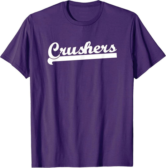 Go Crushers Team Mascot Sports Player Gamer Stuff