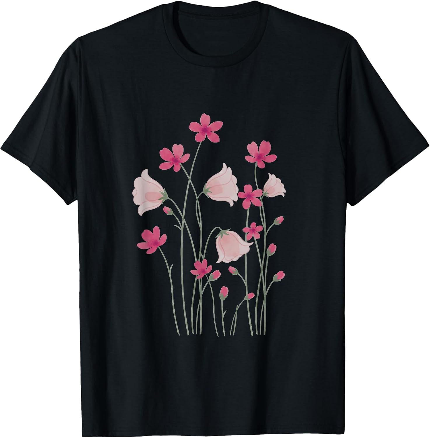Wildflower Summer Flowers Floral Graphic Shirts