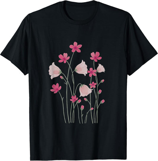Wildflower Summer Flowers Floral Graphic Shirts