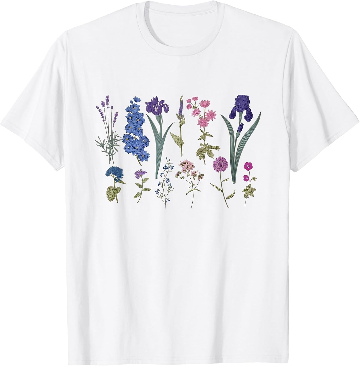 Rainbow Pride Wildflowers Tee