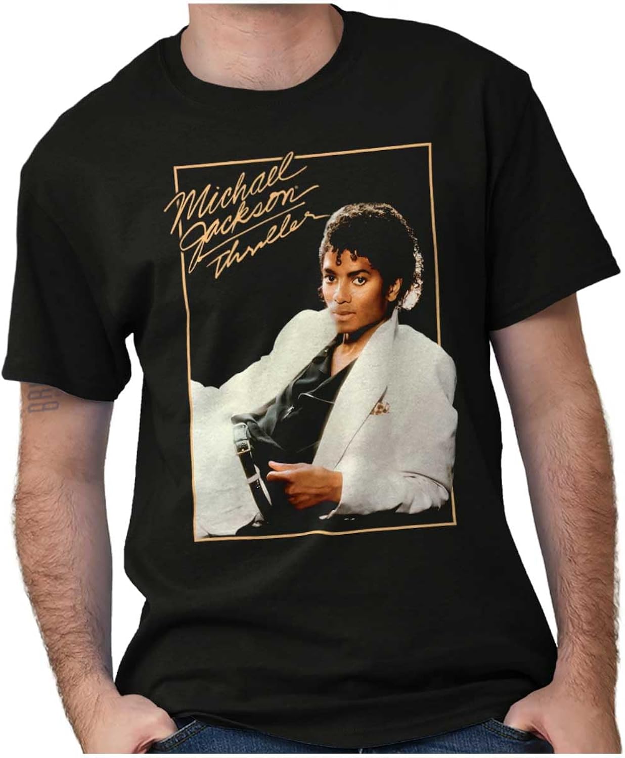 Michael Jackson Thriller Album Cover Graphic T Shirt Men or Women