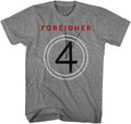 Foreigner 4 Album Cover Mens Short Sleeve T Shirt 80s Music Graphic Tees