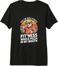 Funny Fitness Pizza Bear Cheat Day Humor