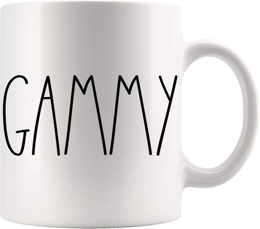 Gammy Mug Gifts for Christmas Coffee Cup, Gammy Mug, Birthday Gift, Mother Day Coffee Mug, Family Coffee Mug For Birthday Mug, Best Gammy Ever Coffee Cup 11oz White MUG-SUYFVIWX7K-11oz