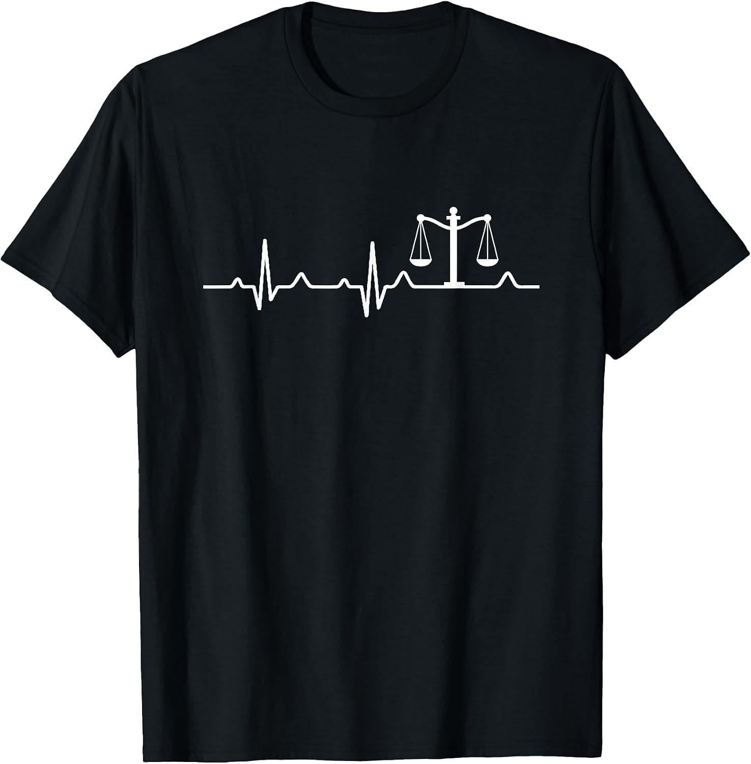 Lawyer Balance Heartbeat Attorney Shirts