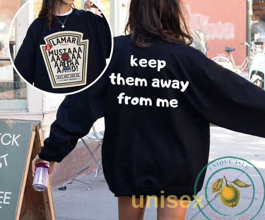 Funny MEME Kendrick Lamar MUSTARD Sweatshirt, New Viral GNX Album Reference Sweatshirt