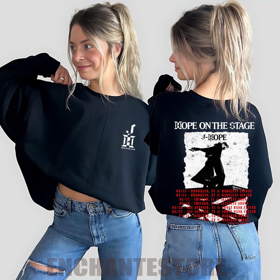 J-hope Tour Shirt, Hope On The Stage Tour Tshirt, Jhope Hope on the Stage Sweatshirt