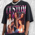 Custom Photo Shirt With Girlfriend Face, Personalized Your Own Picture Wife Husband Tee, Bachelorette Surprise