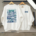 UNC Wilmington Custom Hand Graphic Sweatshirt, Personalized College GameDay Apparel