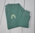Embroidered Rainbow Shamrock Sweatshirt - Comfort Colors St. Patrick's Day Tee