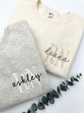 Embroidered Nurse Sweatshirt Hoodie: Athletic Block Gemma, Nursing School Gift