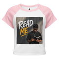 Womens Micro Rib Raglan Baby Tee