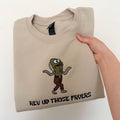Rev Up Fryers Gildan Sweatshirt Embroidered