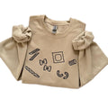 Pasta Embroidered Sweatshirt