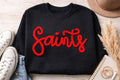 Chenille Yarn Embroidered Sweatshirt with Custom Personalization and Team Name Spirit Wear
