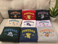 Embroidered PokeDad Sweatshirt with Personalized PKM Characters, Pocket Beast Hoodie