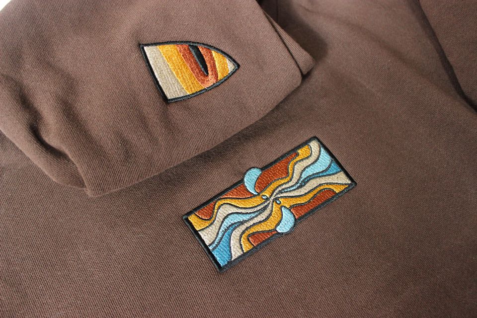 Burst Heavyweight Embroidered Hoodie