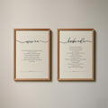 Ephesians 5:22-28, Christian Wedding Gift,Wives and Husbands, Set of 2 Bible Verse Printable Wall Art