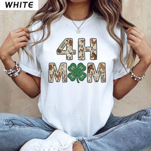4H Mom T-Shirt, 4-H Animals Tee