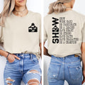 Stock Show Shirt, Farm Life Tee, Show Mom Shirt, Fair Life, Livestock T-shirt, Pig Shirt, Lamb Goat Steer Dairy Cow Horse Shirt, Heifer Cow